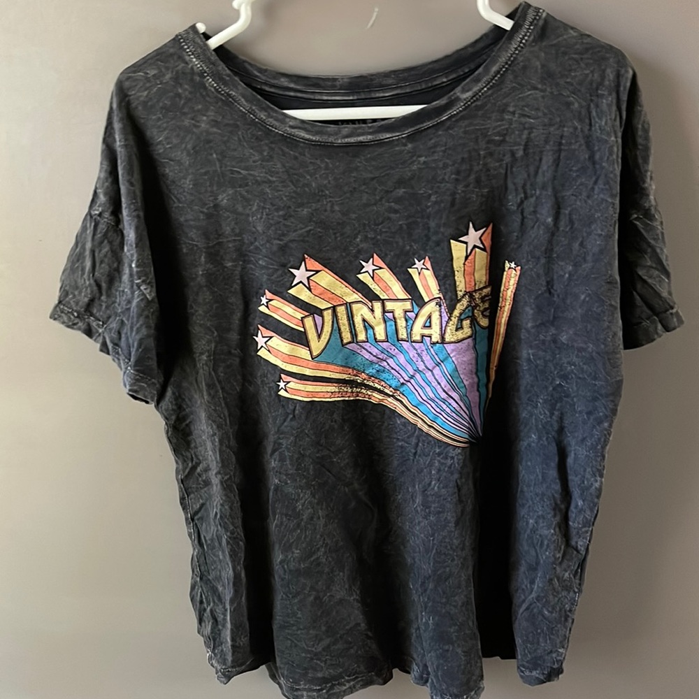 over sized vintage tee